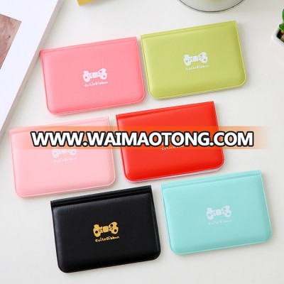 Card Case Credit Card Holder Student Cute Cartoon ID Cards Wallet Business Card Holder Book Protector