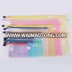 High quality mesh pvc zipper document bag