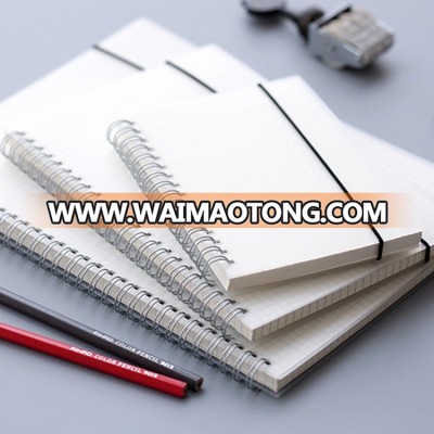 PP plastic cover spiral notebook